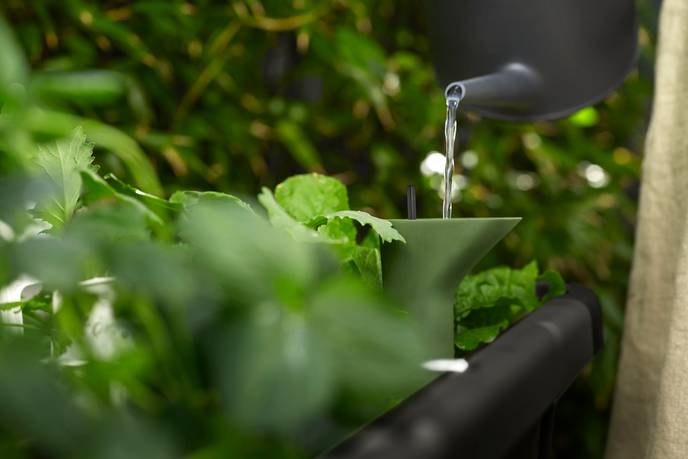 noa potager sur pied living noir